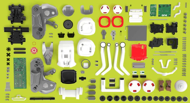 This is Cozmo’s innards. After playing with him for a couple of weeks, this makes me a little queasy.